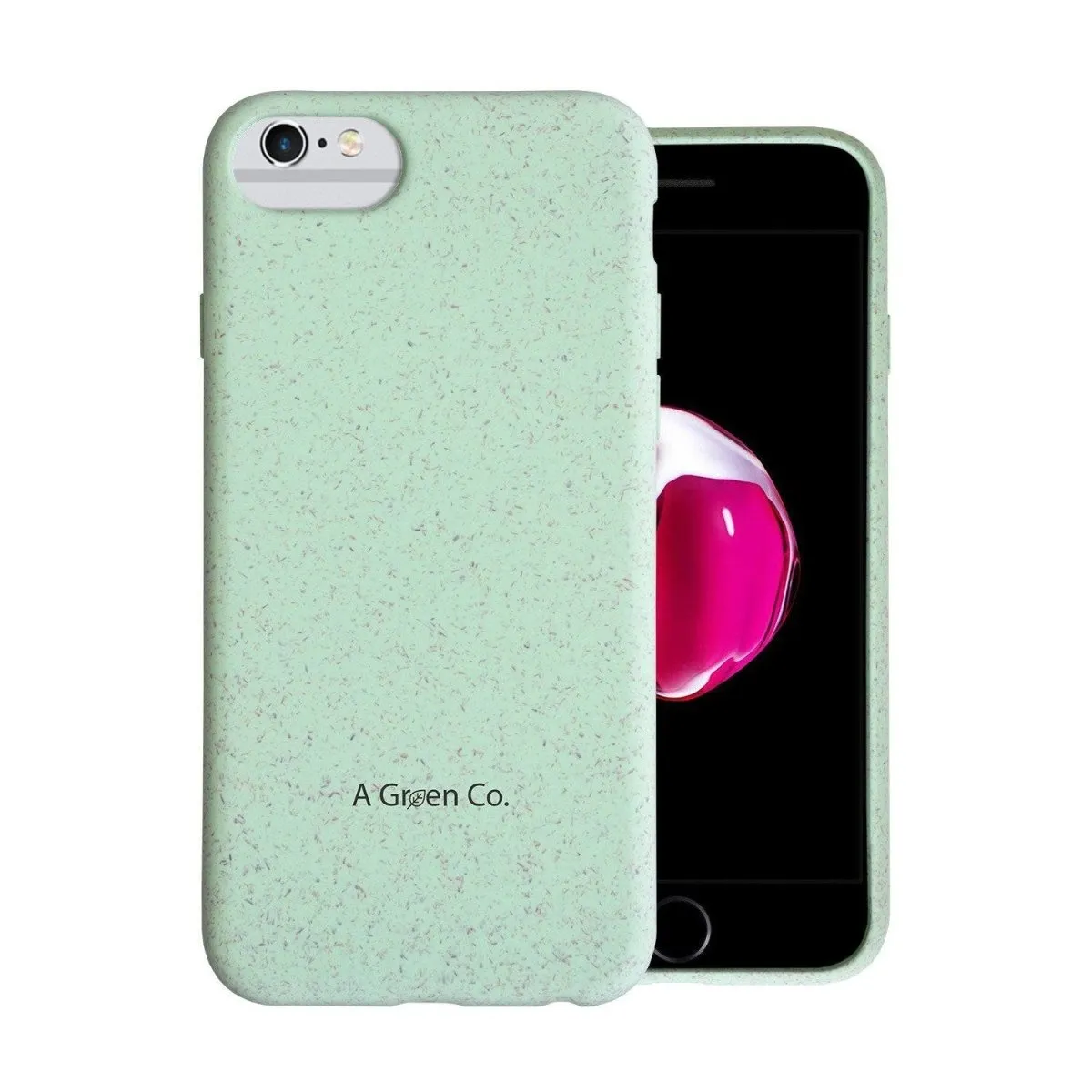 Biodegradable Eco-Friendly Wheat Straw Phone Case / Mobile Cover - Mint Green