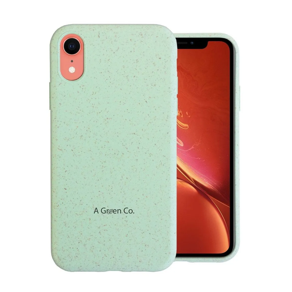 Biodegradable Eco-Friendly Wheat Straw Phone Case / Mobile Cover - Mint Green