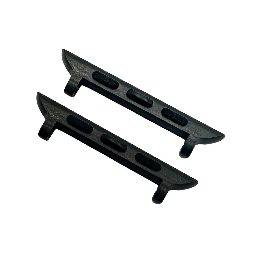 Black Apple Watch Band Adapters - Pair