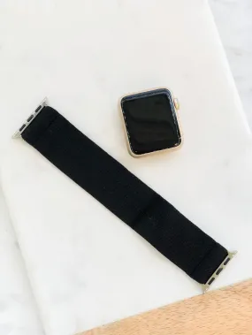 Black Stretch Smart Watch Band