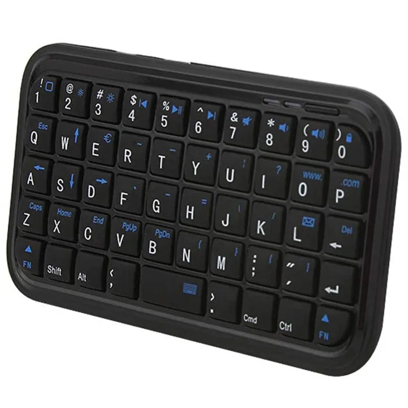 Bluetooth 3.0 Keyboard Rechargeable Mini Slim Travel Size Wireless Keypad Small Portable 49 Keys Keyboard for Tablets Smartphone