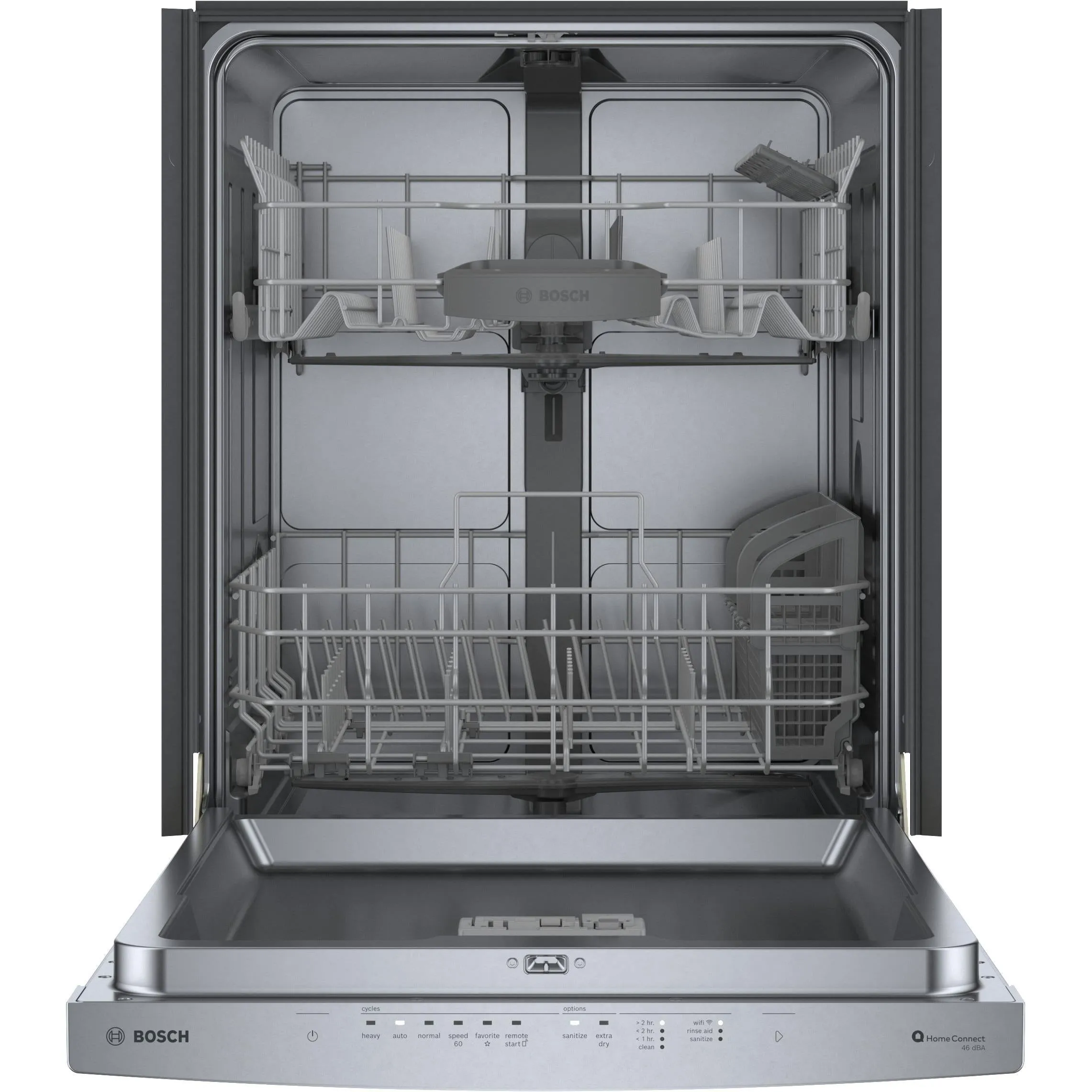 Bosch 24-inch Built-in Dishwasher with Wi-Fi SHS53C75N