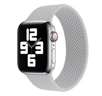 Braided Solo Elastic Sport Loop Band for Apple Watch - 42mm | 44mm | 45mm | Ultra 49mm