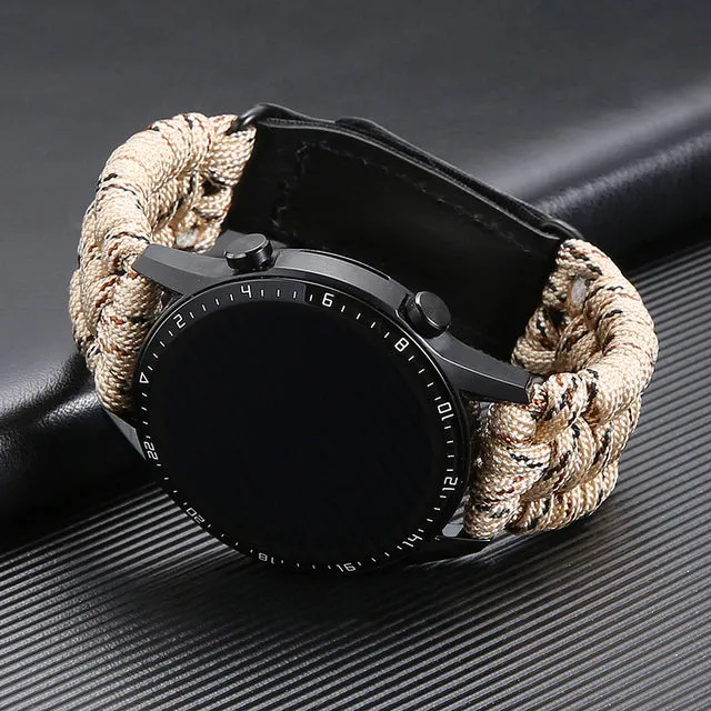 Braided Strap Watch Bracelet