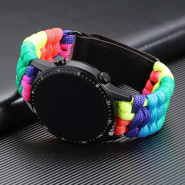 Braided Strap Watch Bracelet