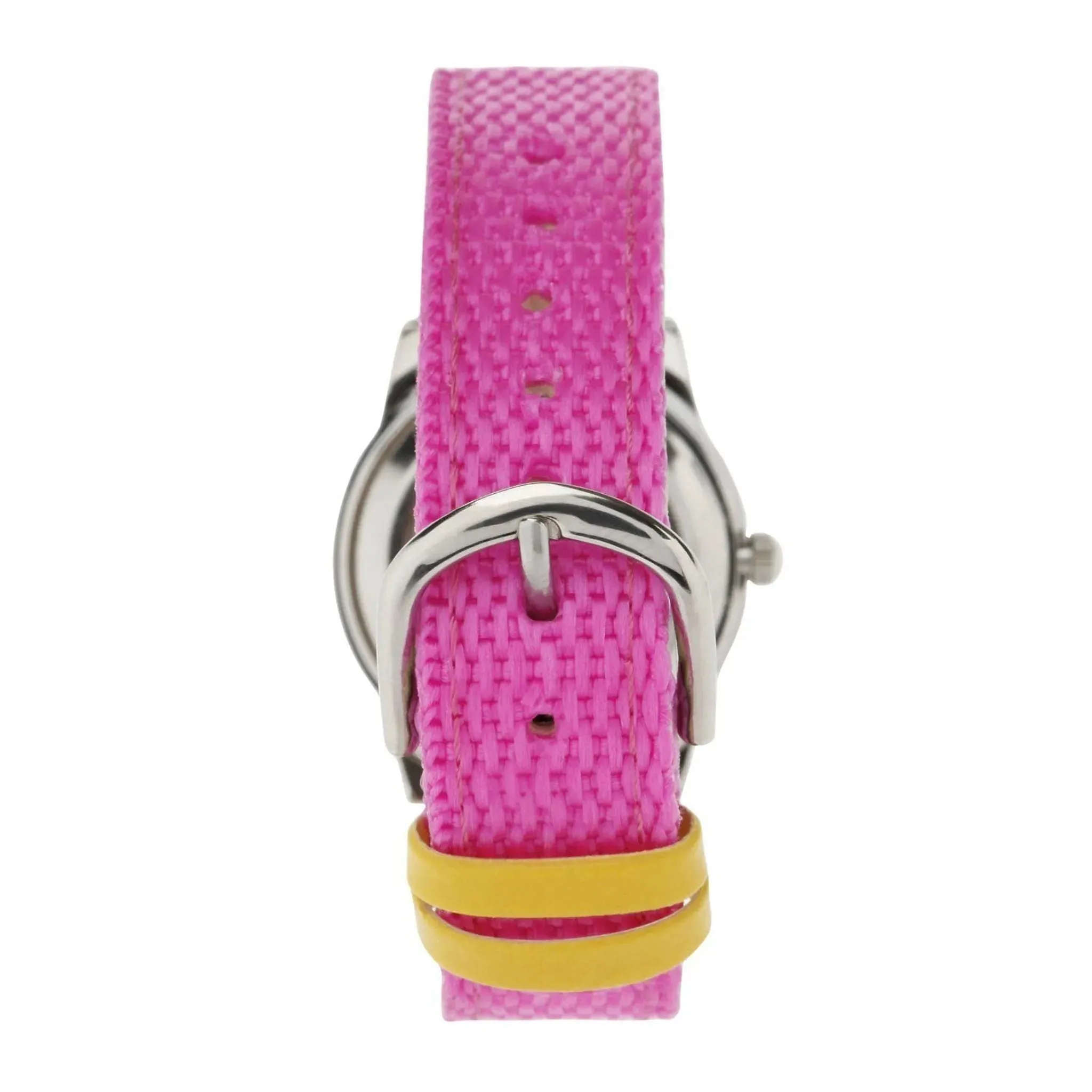 Cactus - Time Teacher - Girls Kids Watch - Pink / Yellow with Flowers