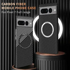 Carbon Fiber Magsafe Phone Case For Google Pixel 7 8