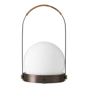 Carrie Portable Table Lamp - Bronzed Brass