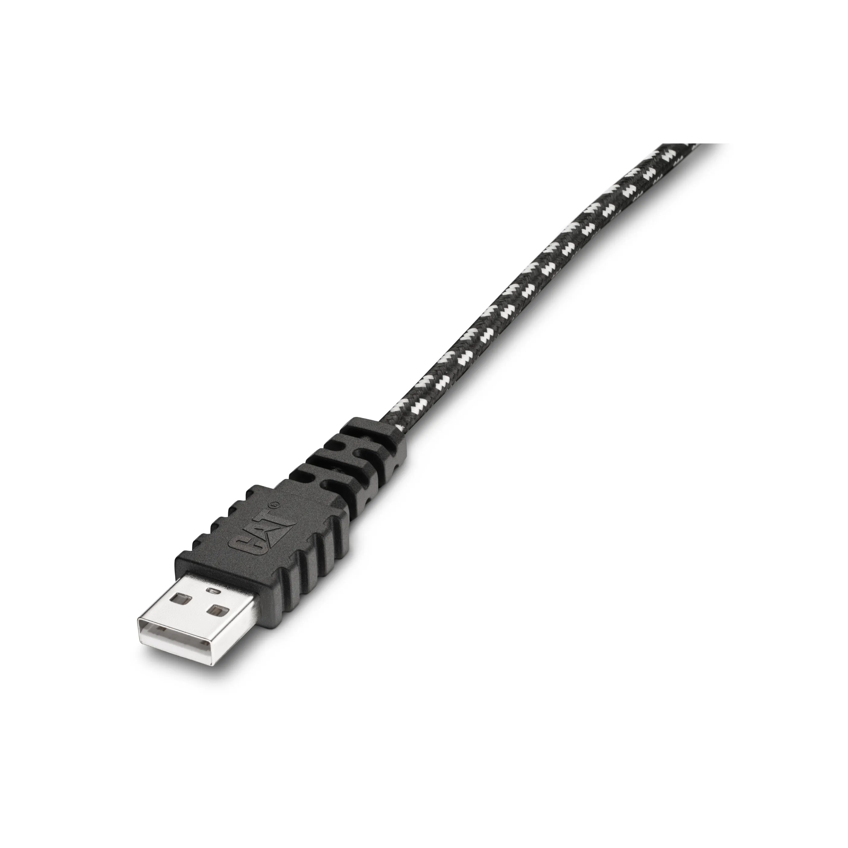 CAT Rugged Micro USB to USB Braided Cable 1.8m