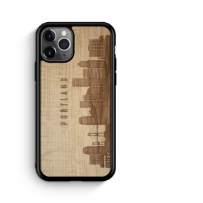 CityScape Wooden Phone Case | Portland OR