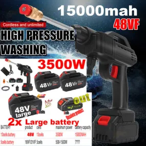 Cordless Electric Pressure Washer w/ 2 Batteries, 435 PSI