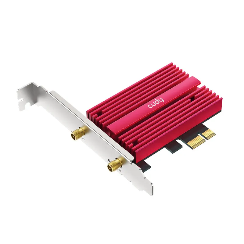 Cudy 3000Mbps Wifi 6   Bt 5.0 Pci-E Adapter