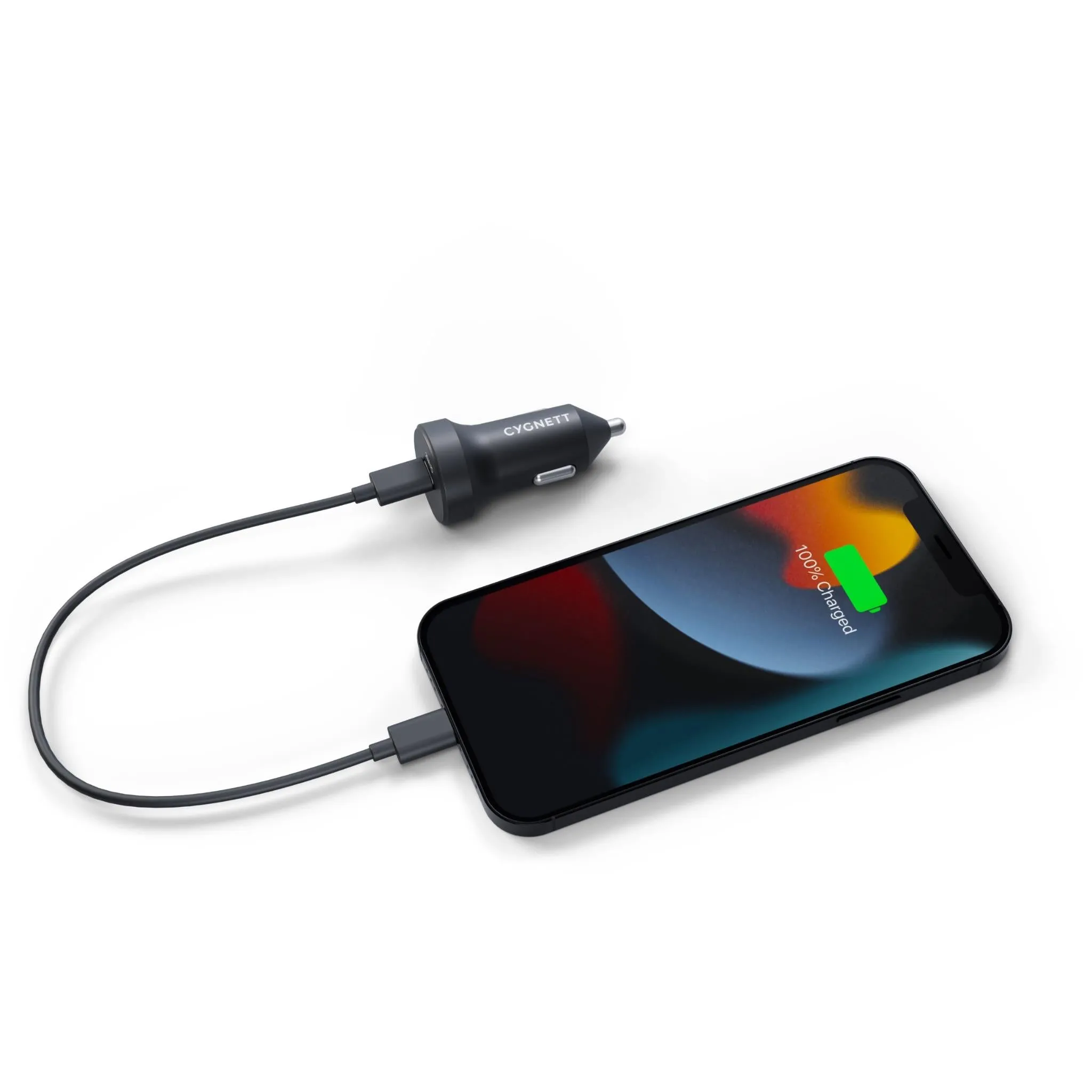 Cygnett Charge & Connect 20W USB-C Car Charger