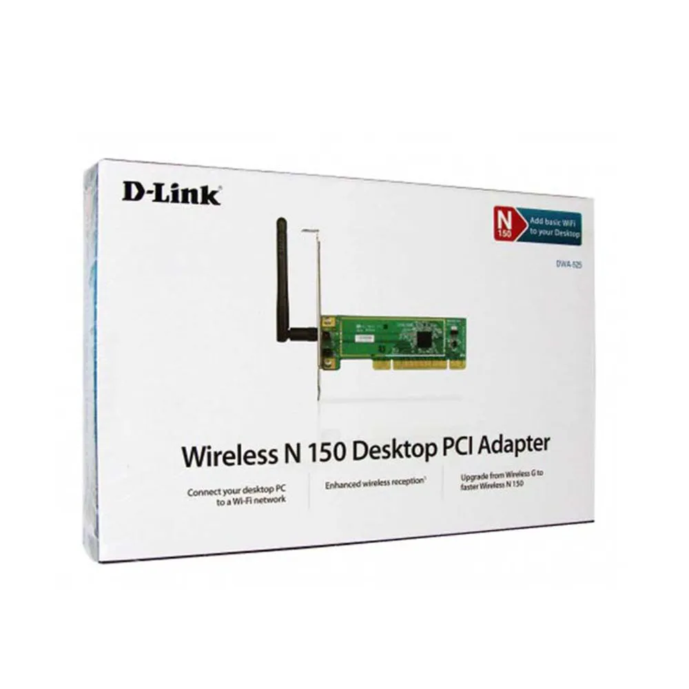 D-Link Wireless N 150 PCI Adapter DWA‑525