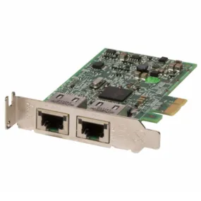 Dell Broadcom 5720 Dual Port 1GbE x1 PCI-e NIC Adapter LP | 8RFC9