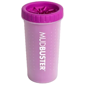 Dexas Popware for Pets Mudbuster Portable Dog Paw Cleaner Fuchsia