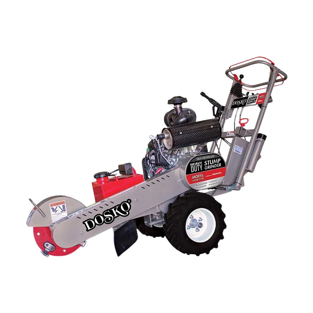 Dosko 691SP-20HE Self-Propelled Stump Grinder with Honda GX630 Engine Gas 20 HP and 14" x 3/8" Cutter Hydrostatic Drive Electric Start New