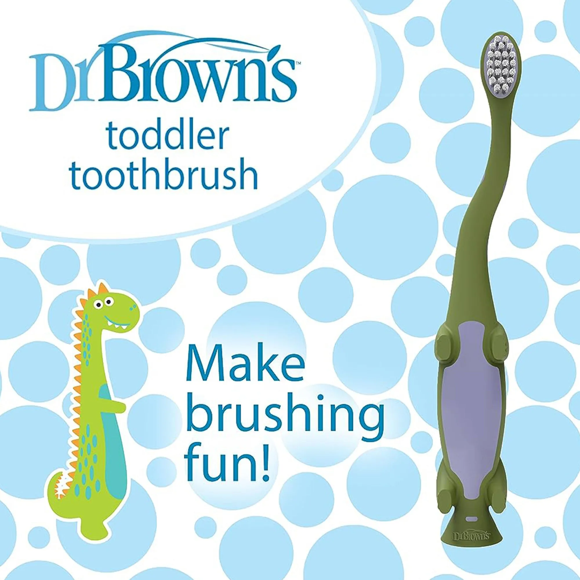 Dr. Brown's Toddler Toothbrush (1 to 4 Years)