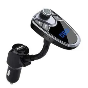 Dual USB Car Charger With Microphone Q-B64