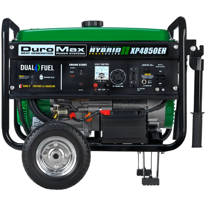 DuroMax XP4850EH 3850W/4850W Dual Fuel Electric Start Generator New