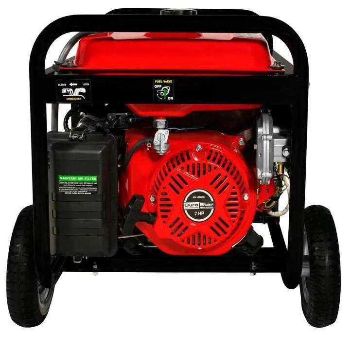 DuroStar DS4850EH 3850W/4850W Dual Fuel Electric Start Generator New