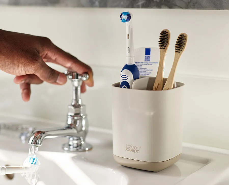 EasyStore™ Matt Ecru Toothbrush Holder