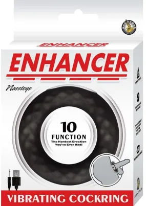 Enhancer Rechargeable Silicone Vibrating Cockring