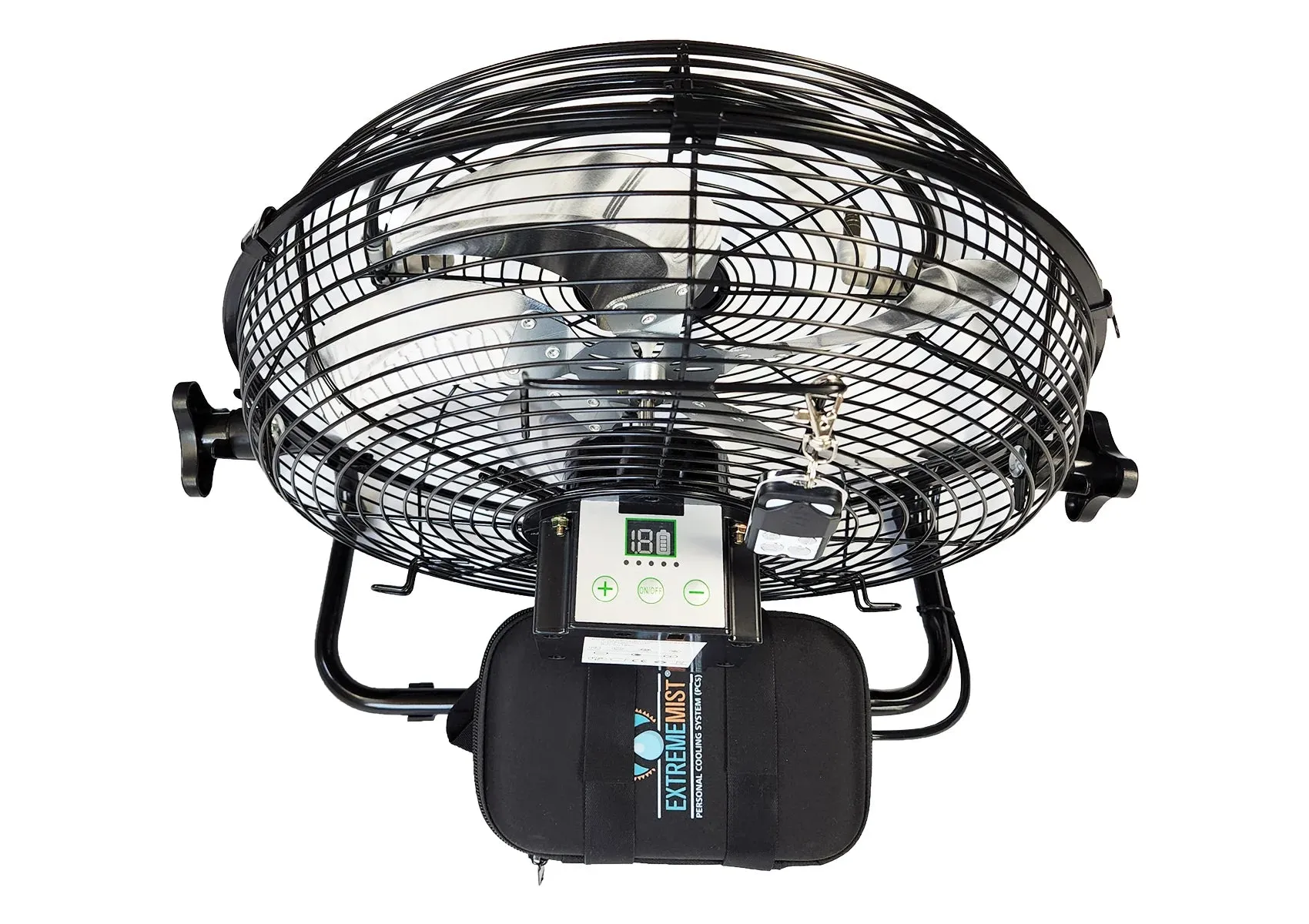 ExtremeMist Portable 4-n-1 Misting Fan with Solar Panel