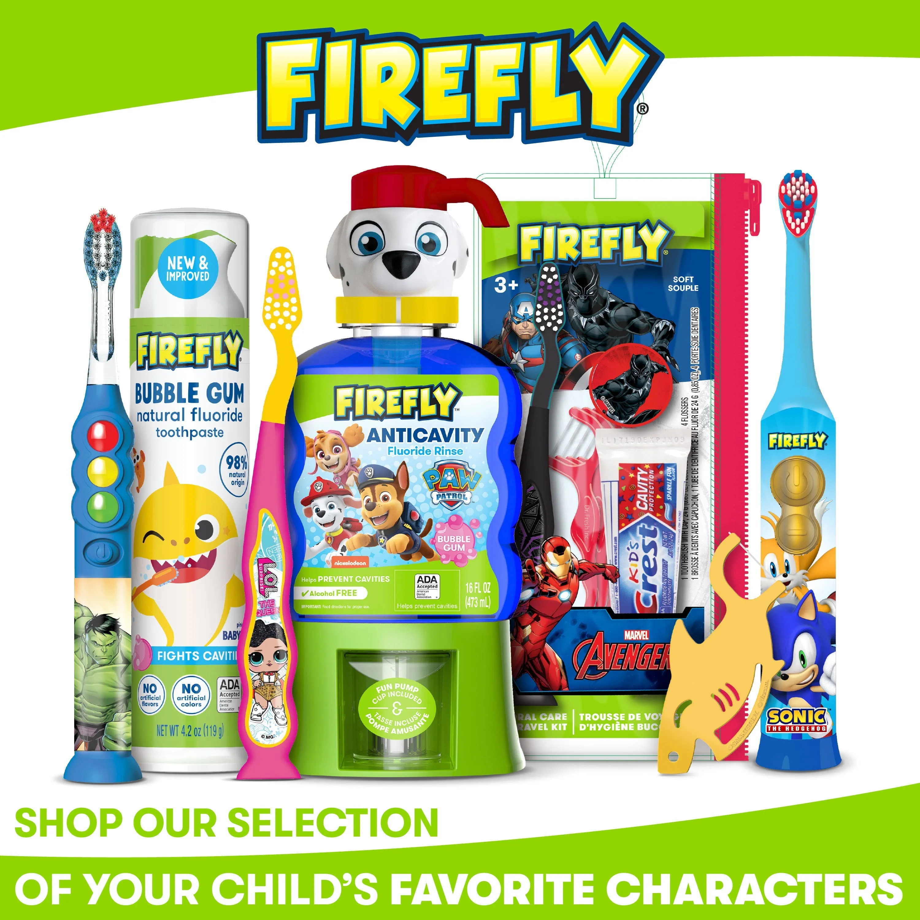 Firefly Clean N' Protect My Little Pony Battery Powered Toothbrush with 3D Antibacterial Cover