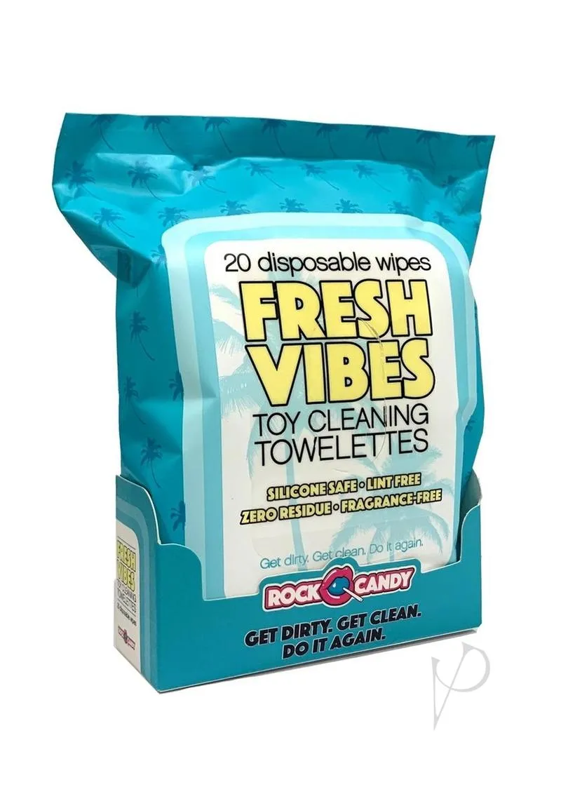 Fresh Vibe Wipes Travel Pack 20ct