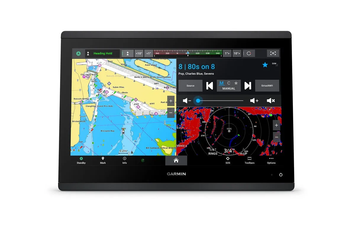 Garmin GPSMAP1643 16" GPS Chart Plotter US and Canada GN 