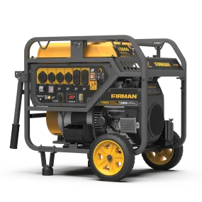 Gas Portable Generator 15000W Electric Start 120/240V with CO Alert