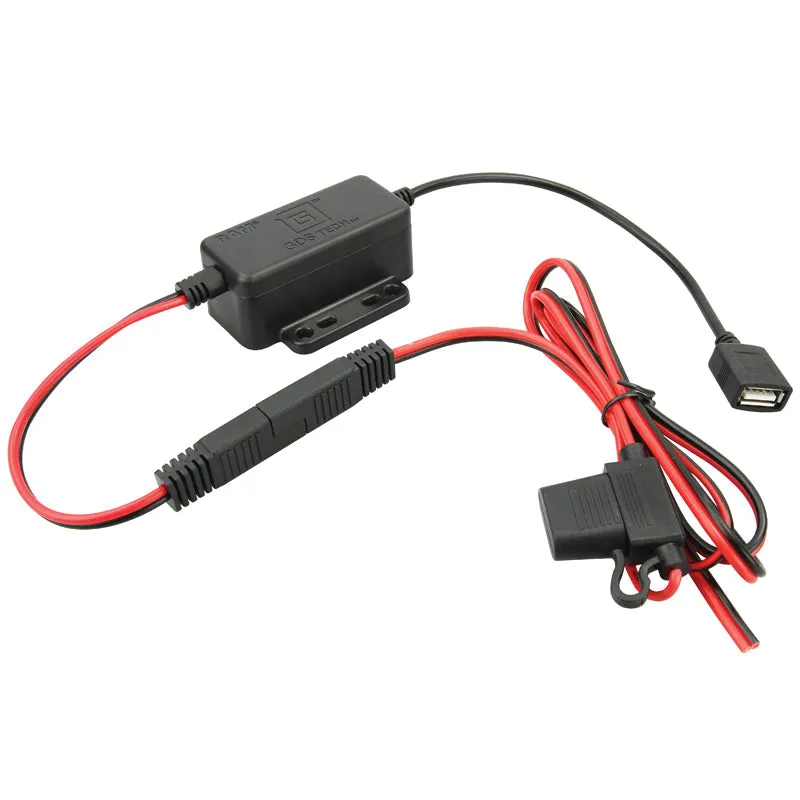 GDS® Modular 30-64V Hardwire Charger with Female USB Type A Connector (RAM-GDS-CHARGE-V8BU)