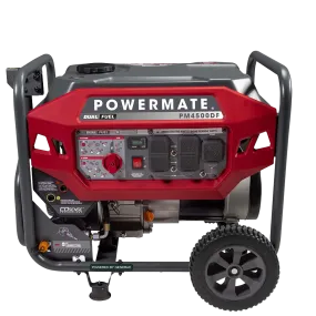 Generac/Powermate PM4500DF 3600W/4500W Recoil Start Dual Fuel Portable Generator with CO-Sense New