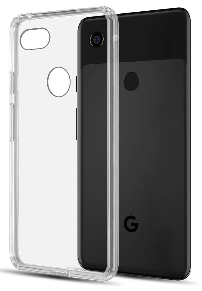 Google Pixel 3 XL PC / TPU Case Collection, Armor Defender Hard Case, Translucent Case