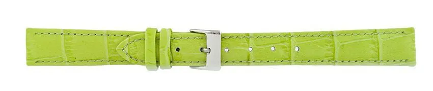 Green Alligator Leather Watch Band 14mm 175847