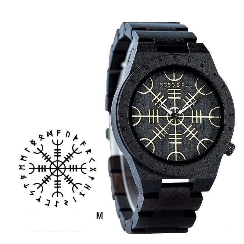 Helm Of Awe Black Viking Watch