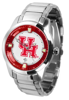 Houston Cougars Titan Steel Men’s Watch