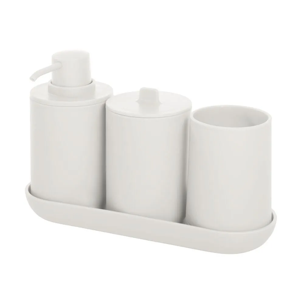 iDesign Cade Bath Accessories (Set of 4)