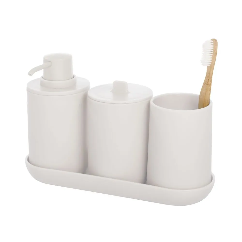 iDesign Cade Bath Accessories (Set of 4)