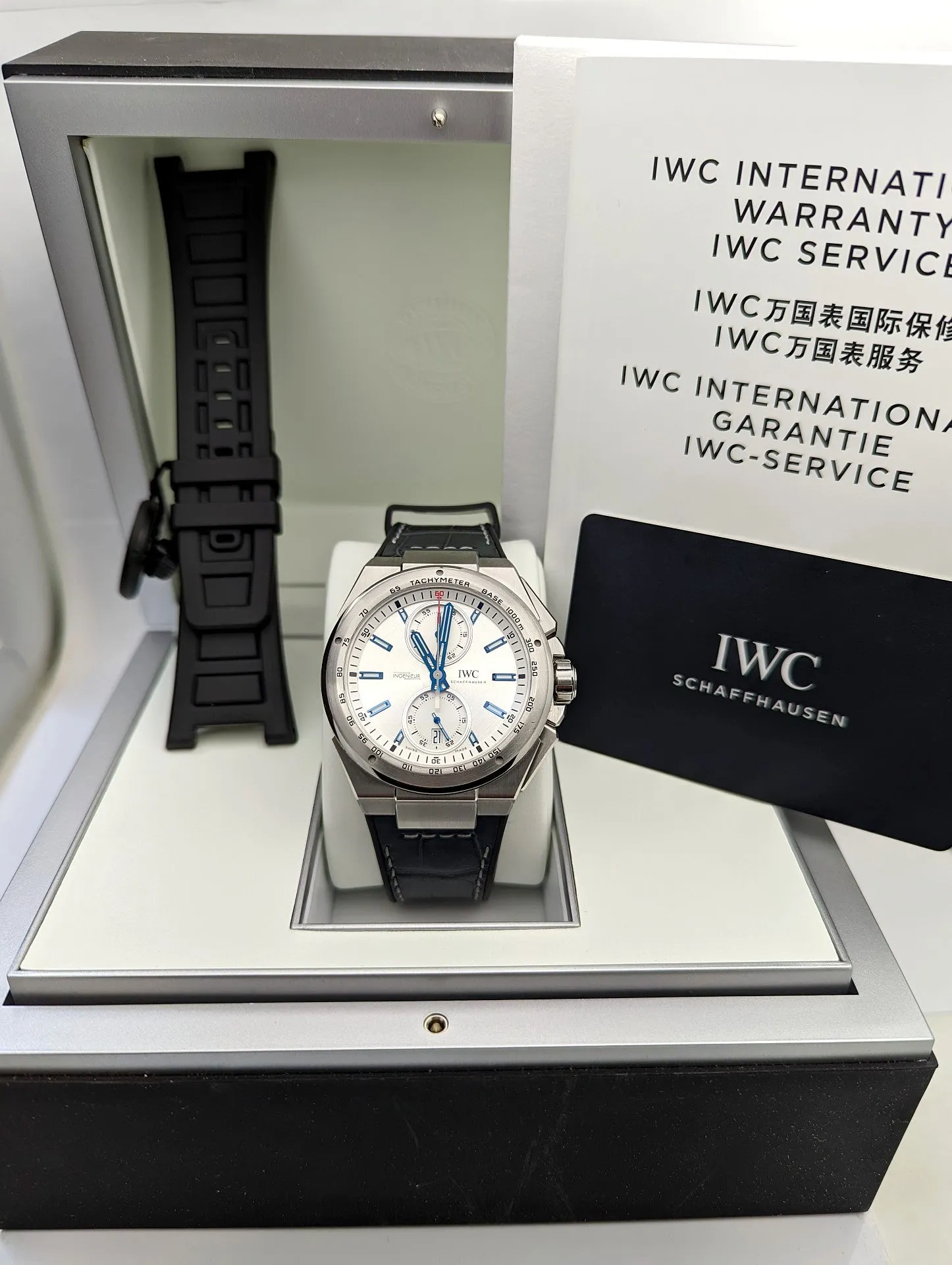 IWC Ingenieur Chronograph Steel Automatic Men's Watch IW378509