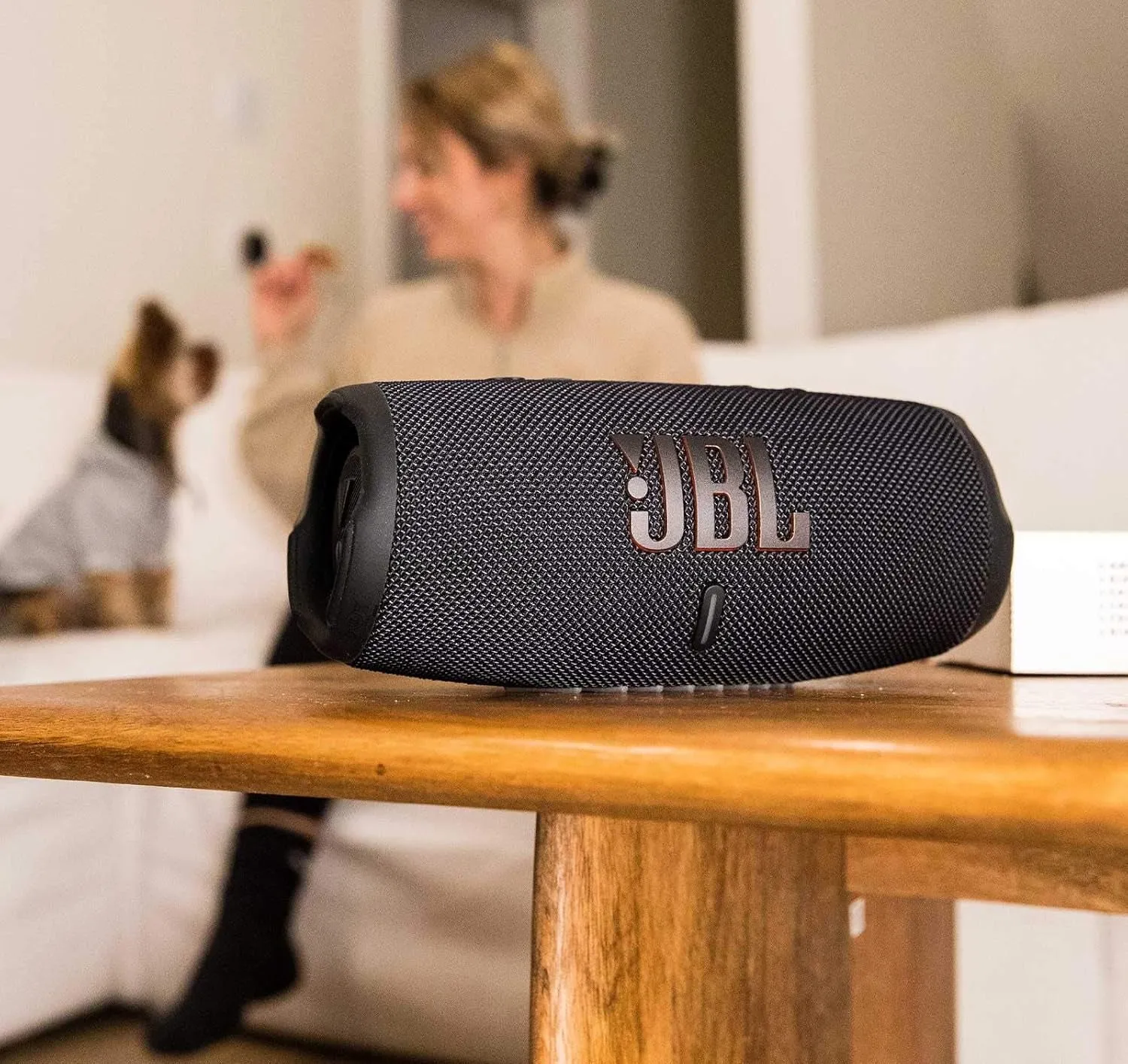 JBL CHARGE 5 - Portable Waterproof  Bluetooth Speaker with Powerbank USB Charge Out  20 Hours Playtime,  Partyboost.