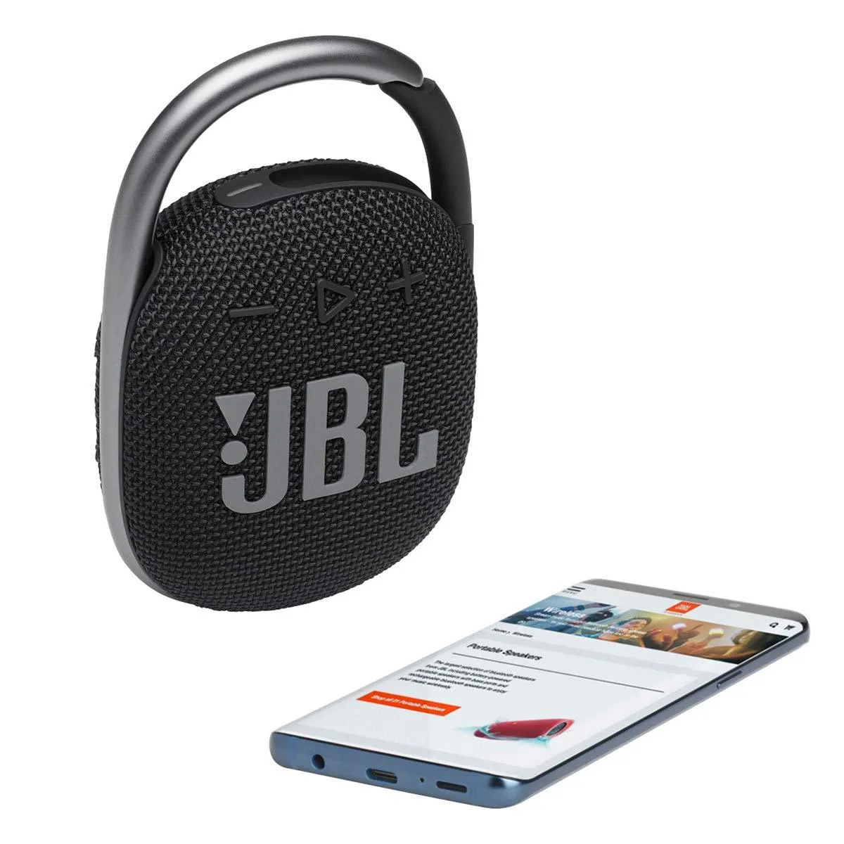 JBL Clip 4: Portable Speaker with Bluetooth