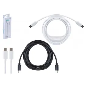 Juice Bank USB-C to USB-C Charging Cable 3M Assorted