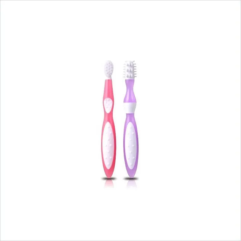 Kidsme First Toothbrush Set in Red and Purple