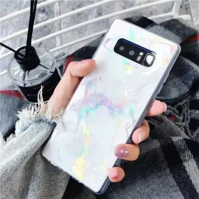 Laser Marble Samsung Cases