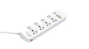 LDNIO SC4408 | 2500W Power Socket  | With 17W Auto-ID USB Ports