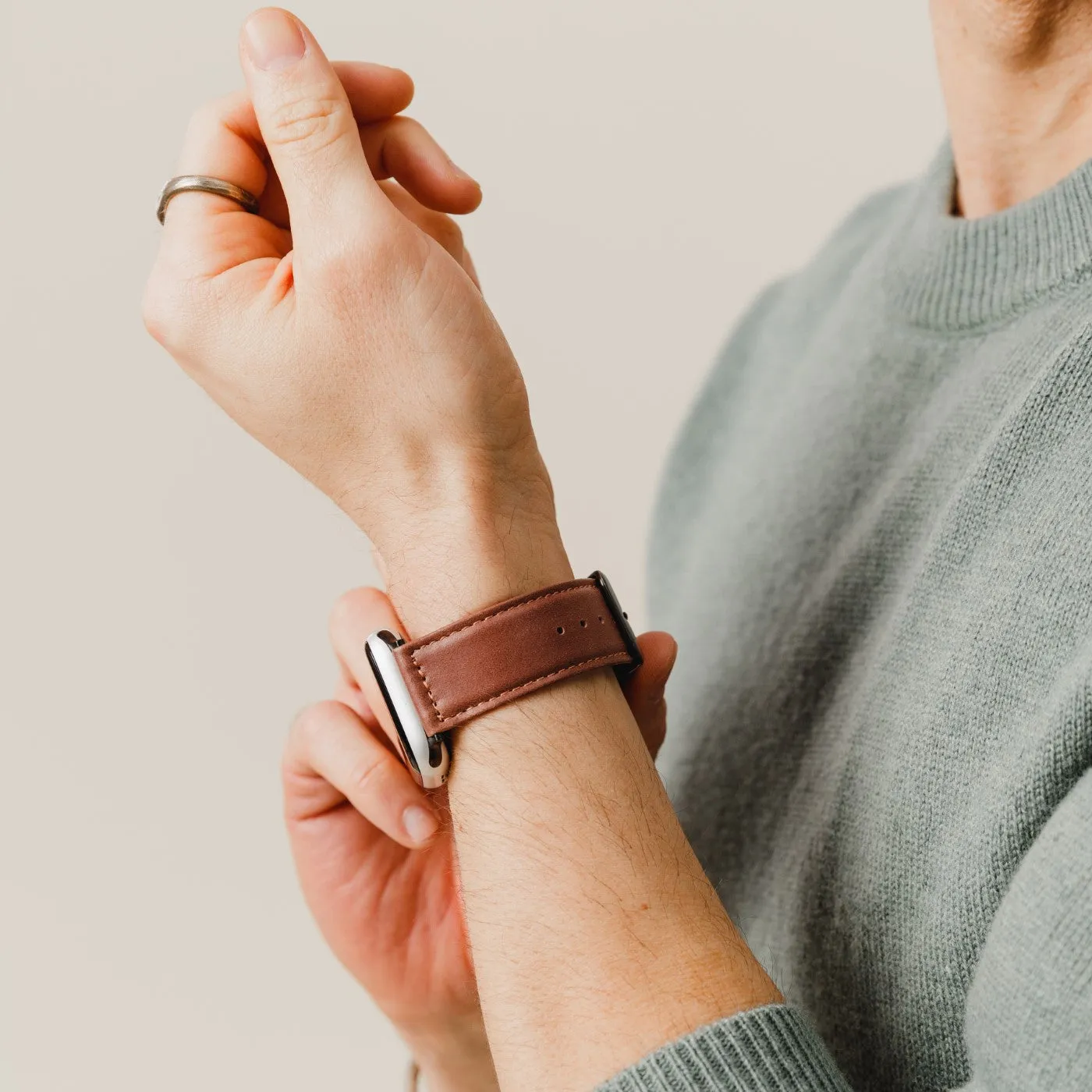 Leather Apple Watch Band