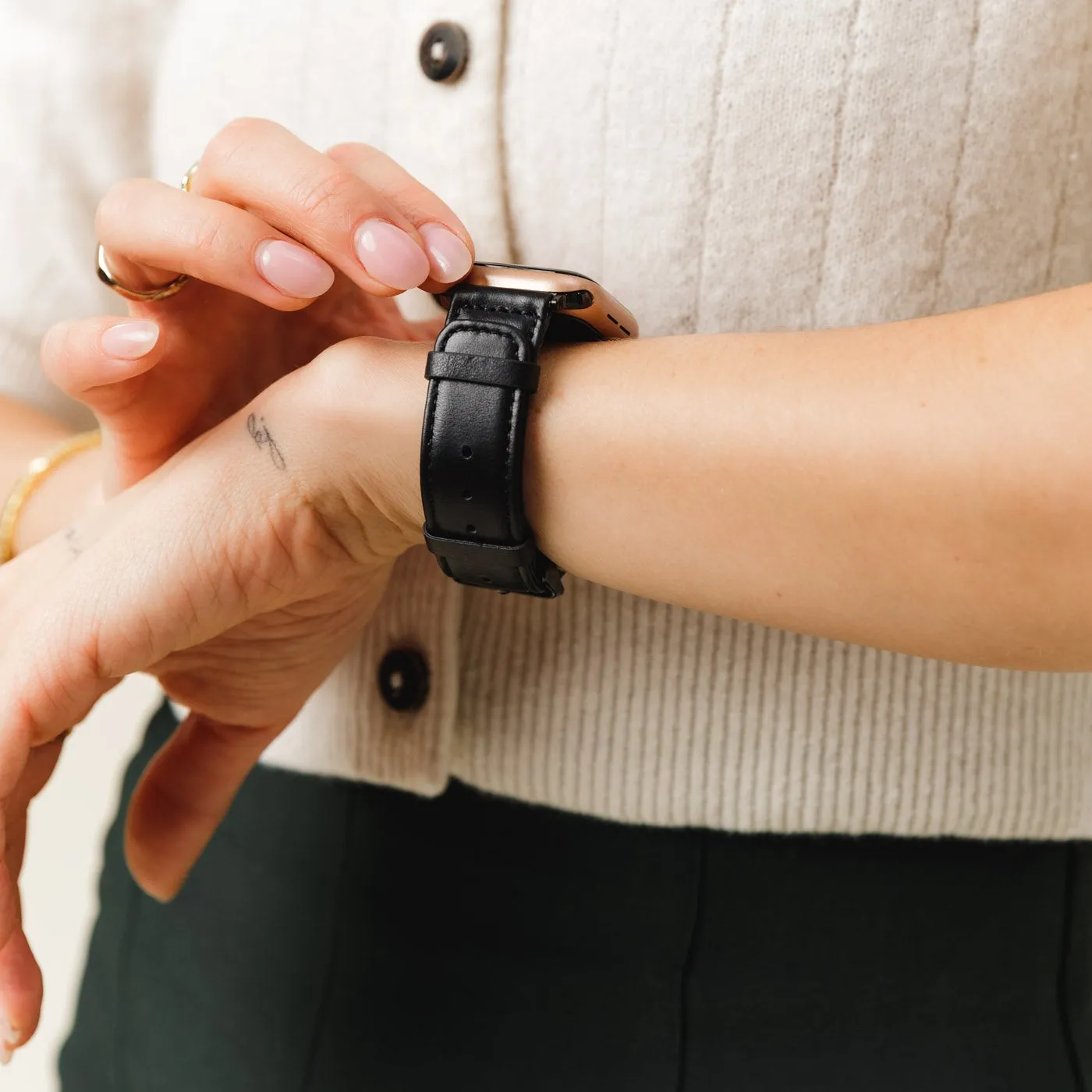 Leather Apple Watch Band