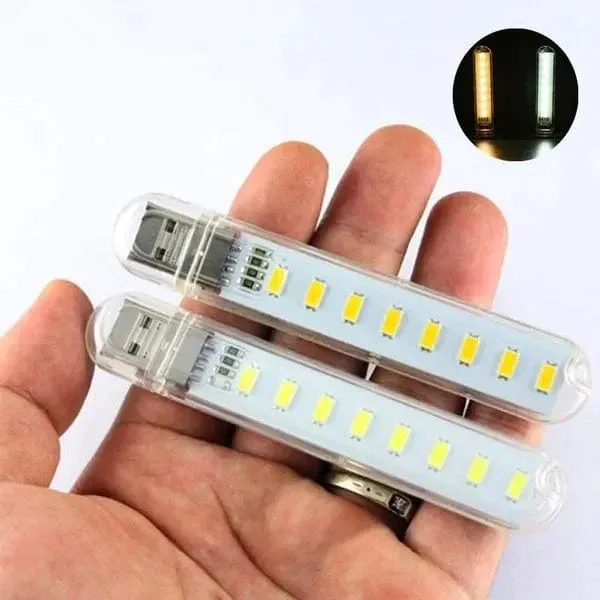 LED Mini Portable USB Light ( Pack Of 2 )